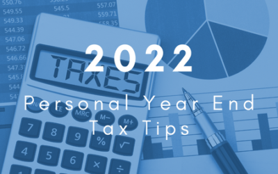 2022 Personal Year-End Tax Tips